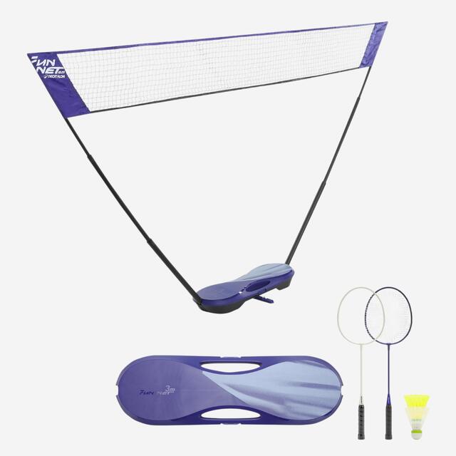 Zestaw do badmintona Perfly Fun 3 metry