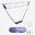 REDE BADMINTON Fun set 3 Metros Azul Real