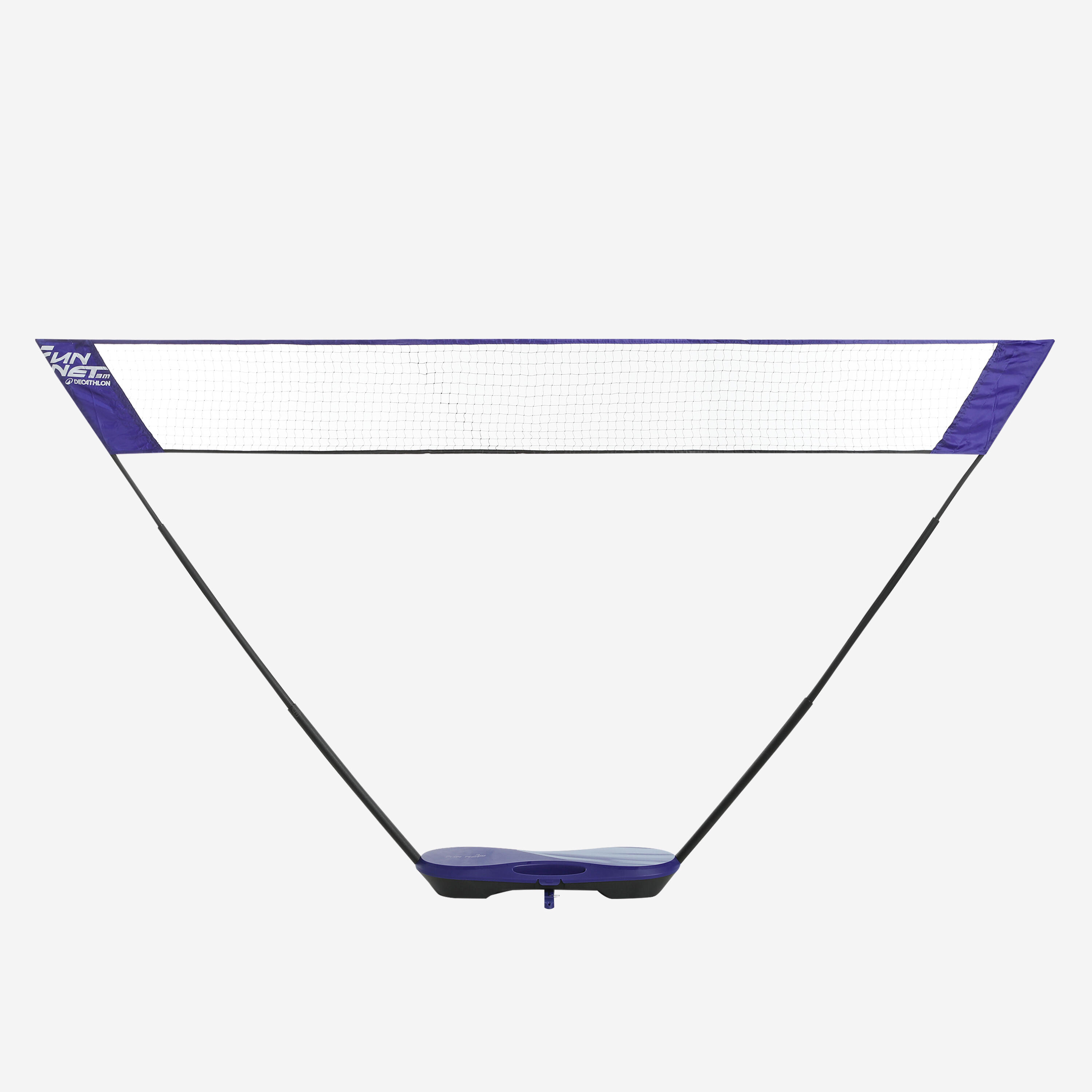 Ensemble de badminton - 2 raquettes 2 volants filet bleu - PERFLY