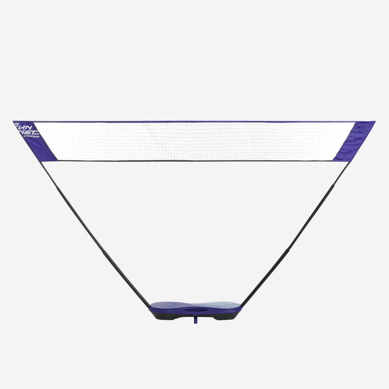 Badmintonnet en -set Fun Set 3 meter koningsblauw
