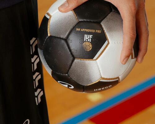 Un ballon de handball testé et certifié, pour les pros