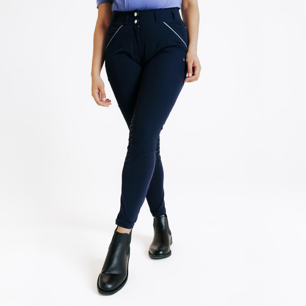 Reithose Full Grip Ultralight Damen blau