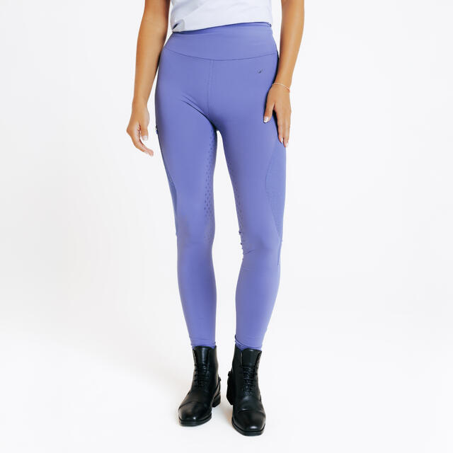 Leggings equitazione donna COMETE blu