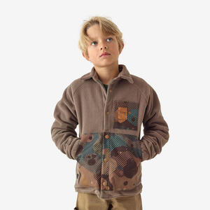Sobrecamisa Solognac 500 Niños Marrón Polar
