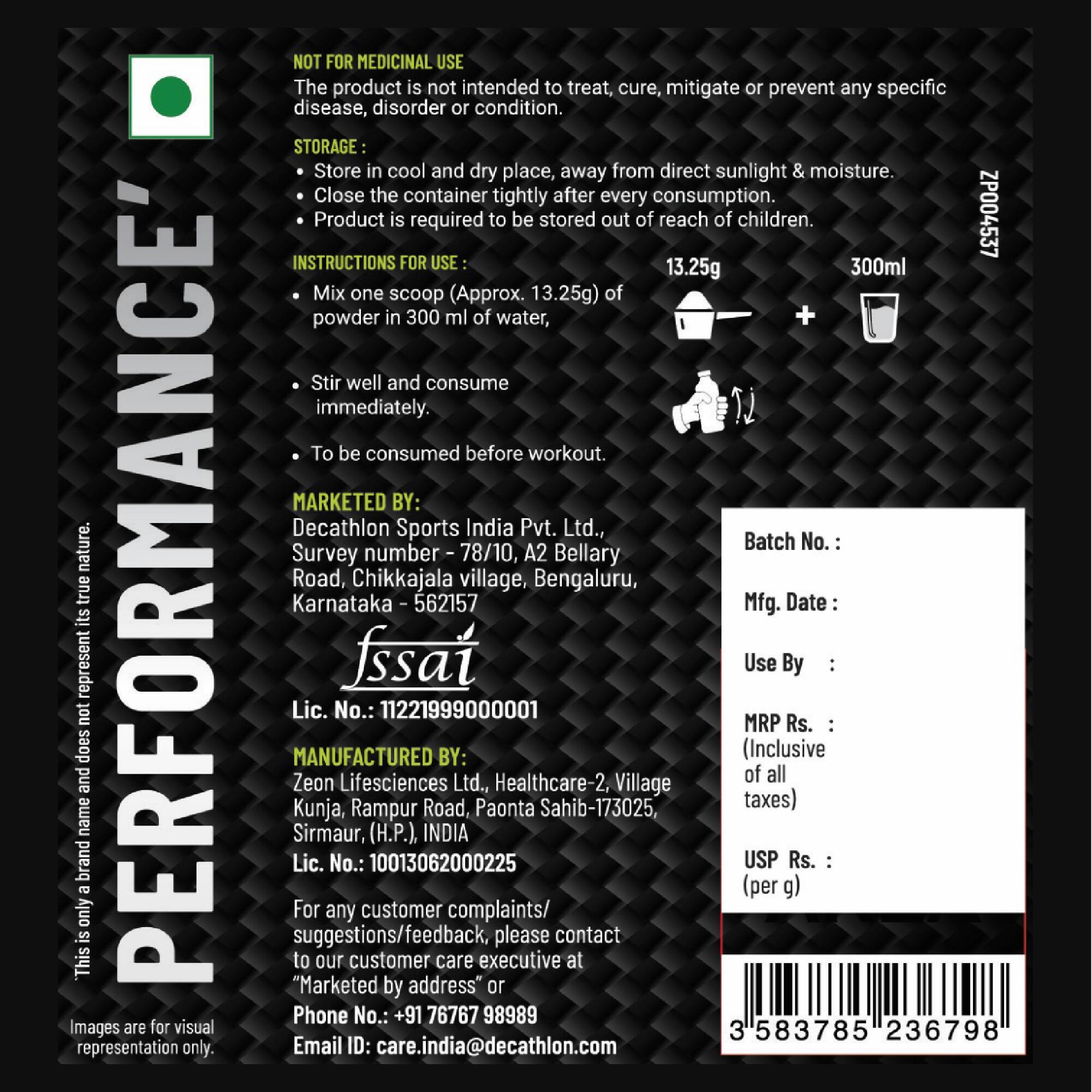 *IN BCAA KIWI STRAWBERRY 400g