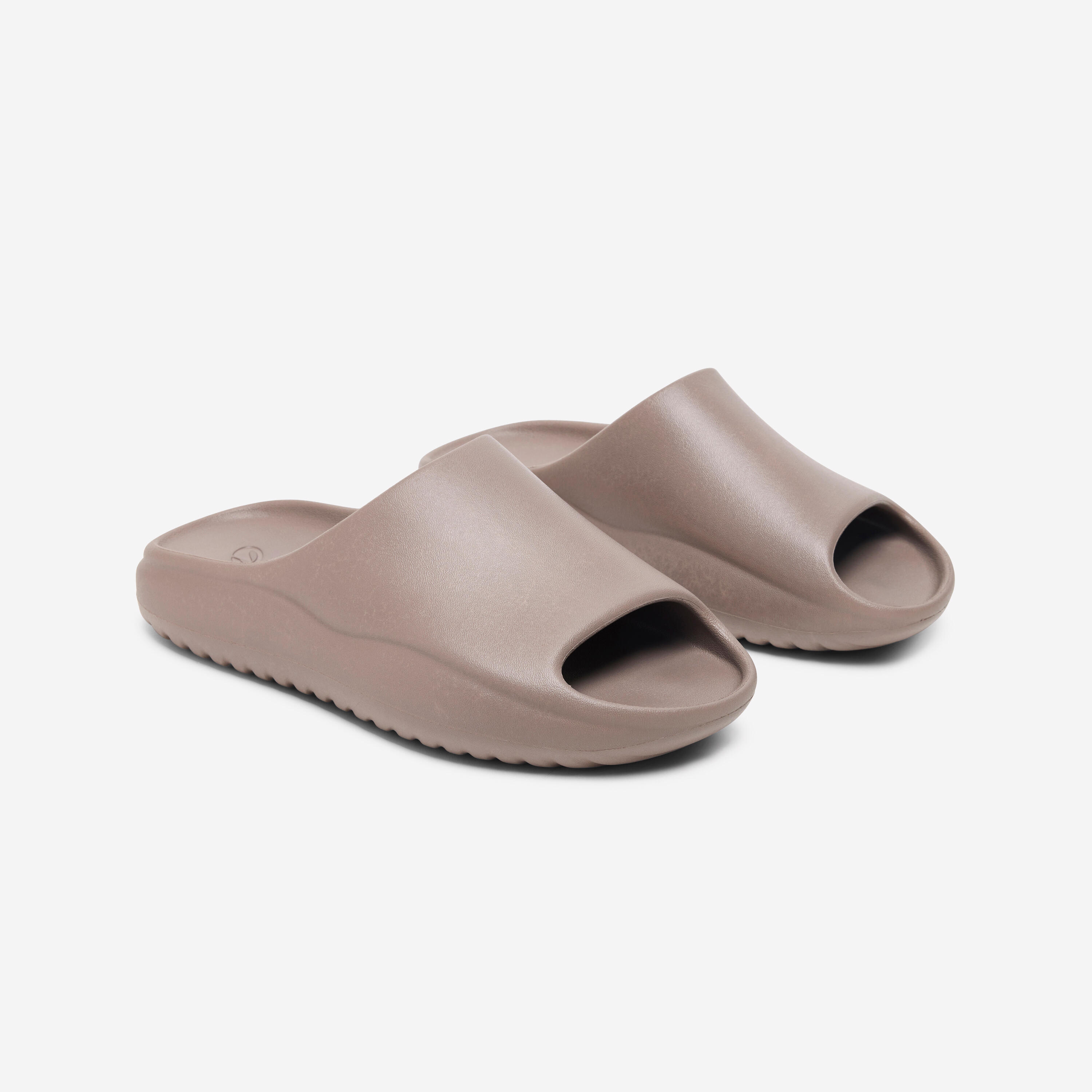 Claquettes homme/femme, SLIDE, marron 2/8