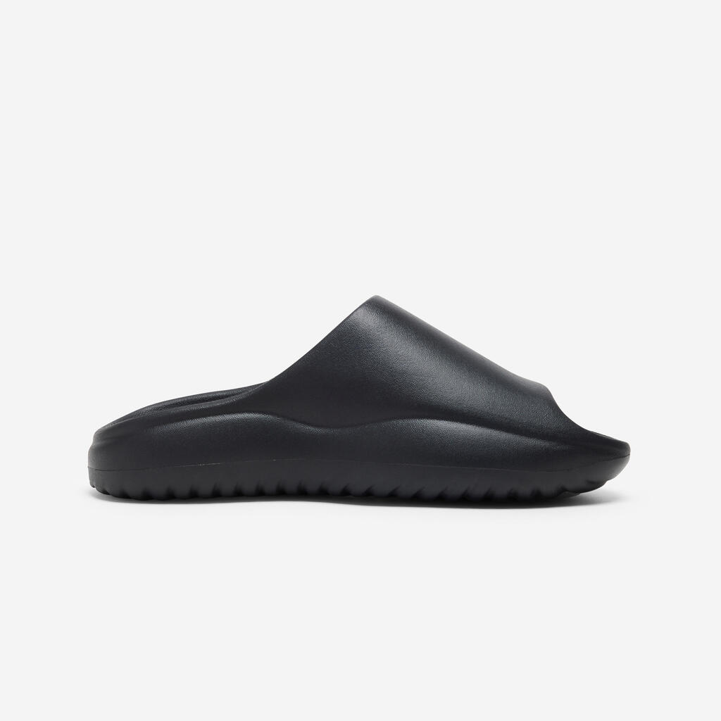 Claquettes homme/femme, SLIDE, noir