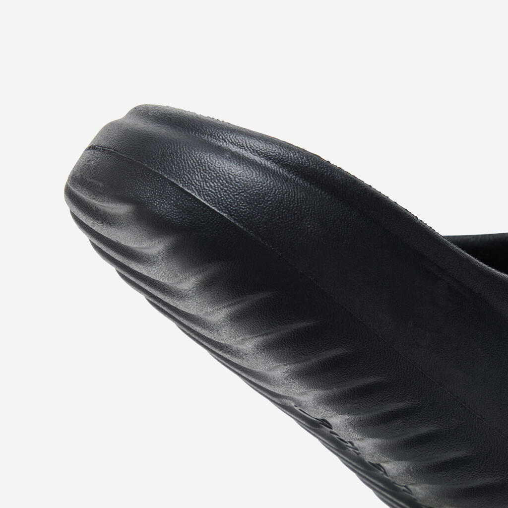 Claquettes homme/femme, SLIDE, noir