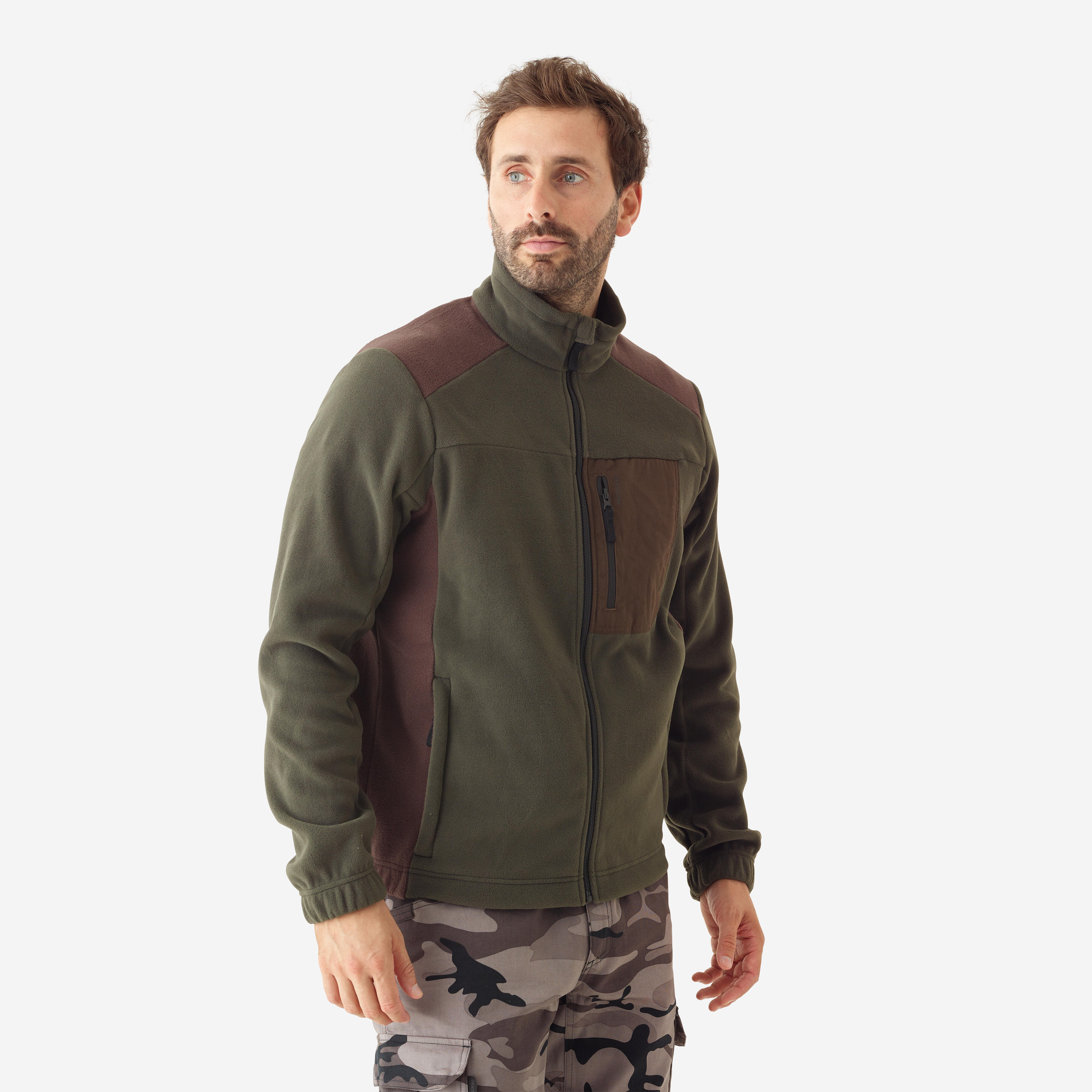 Hunting Fleece 500 Brown Green