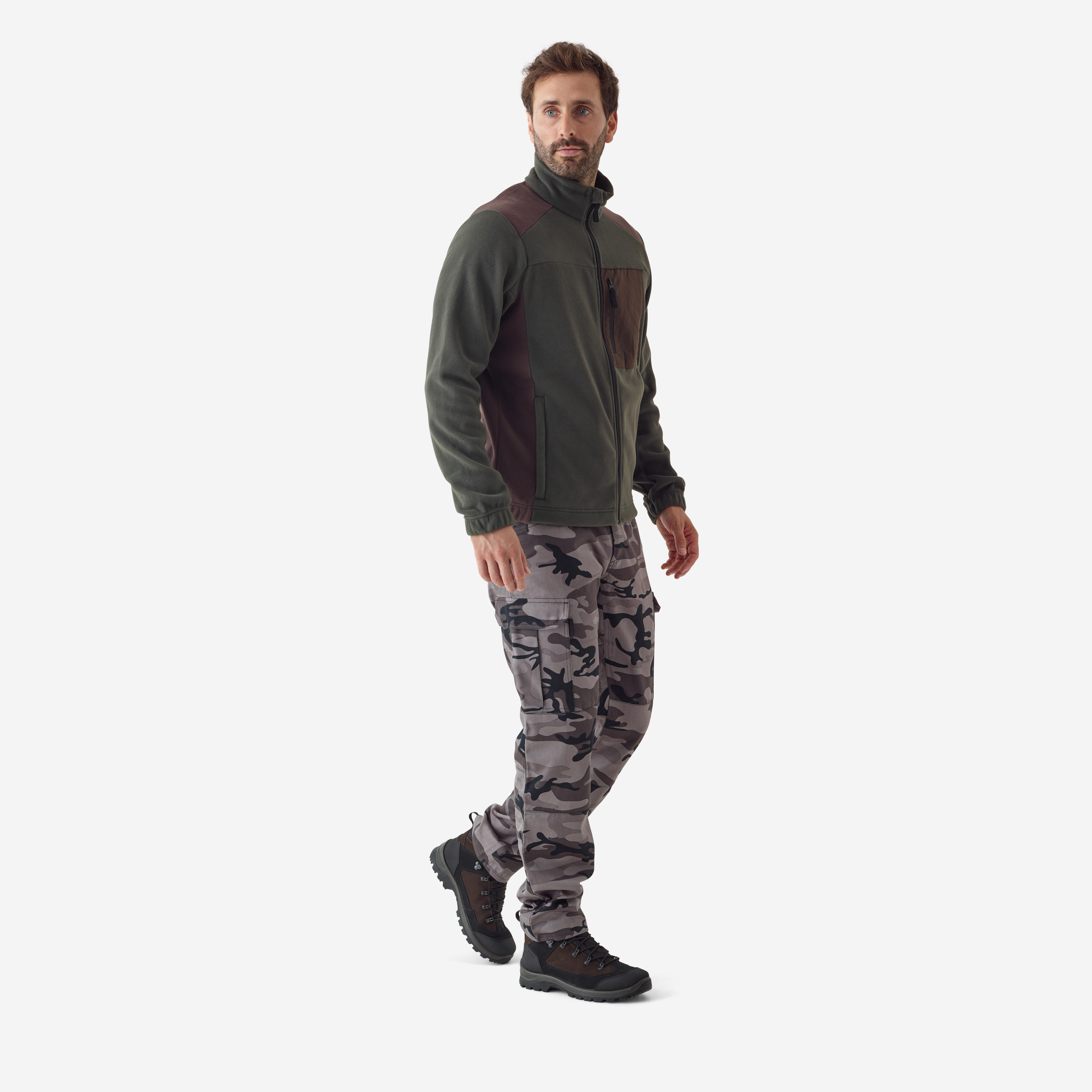 Veste en polaire de chasse homme – 500 - SOLOGNAC