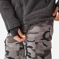 Warm sherpa fleece 900 grey