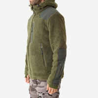 Warm sherpa hunting fleece 900 green