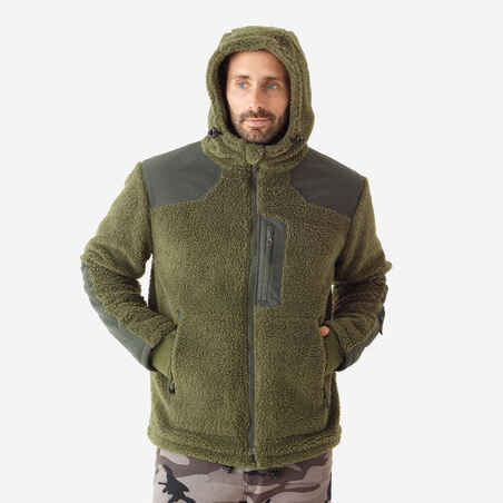 Warm sherpa hunting fleece 900 green