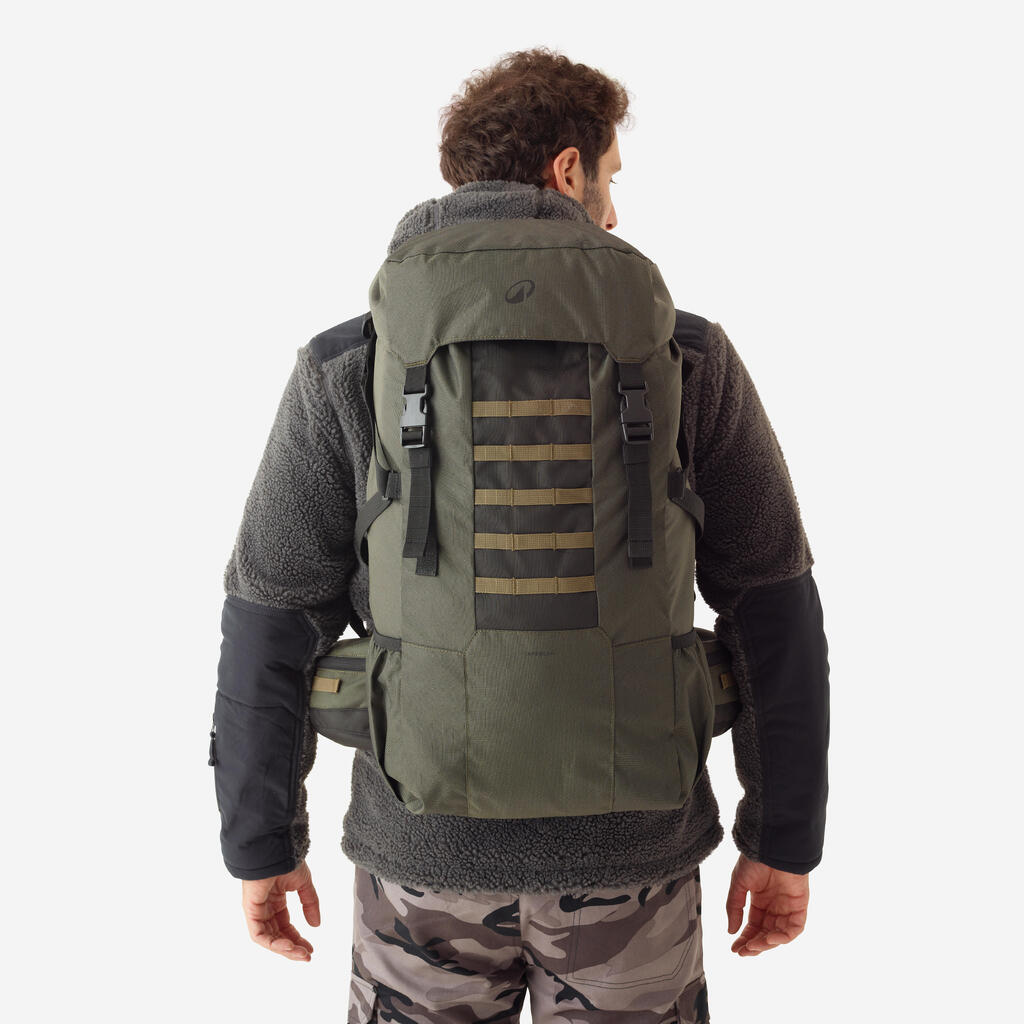 Sac à dos de bushcraft 50L kaki