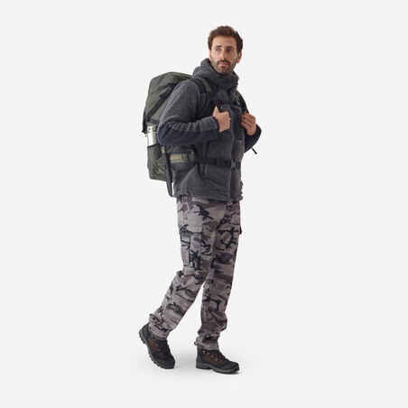 Warm sherpa fleece 900 grey