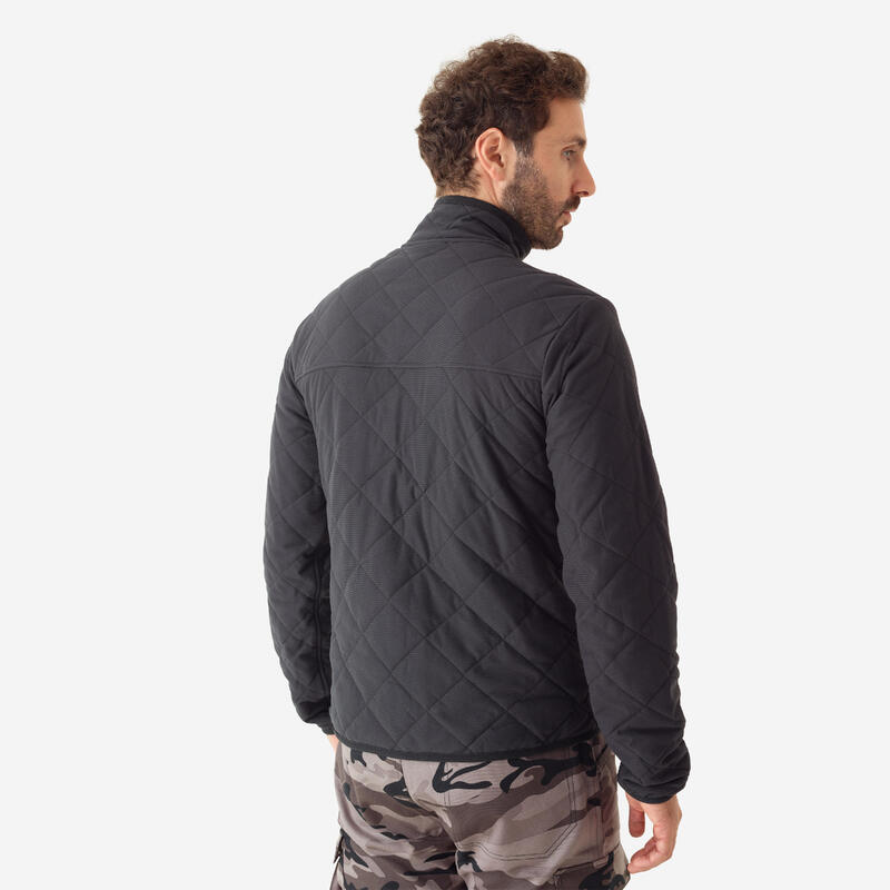 Veste matelassée silencieuse noire 500