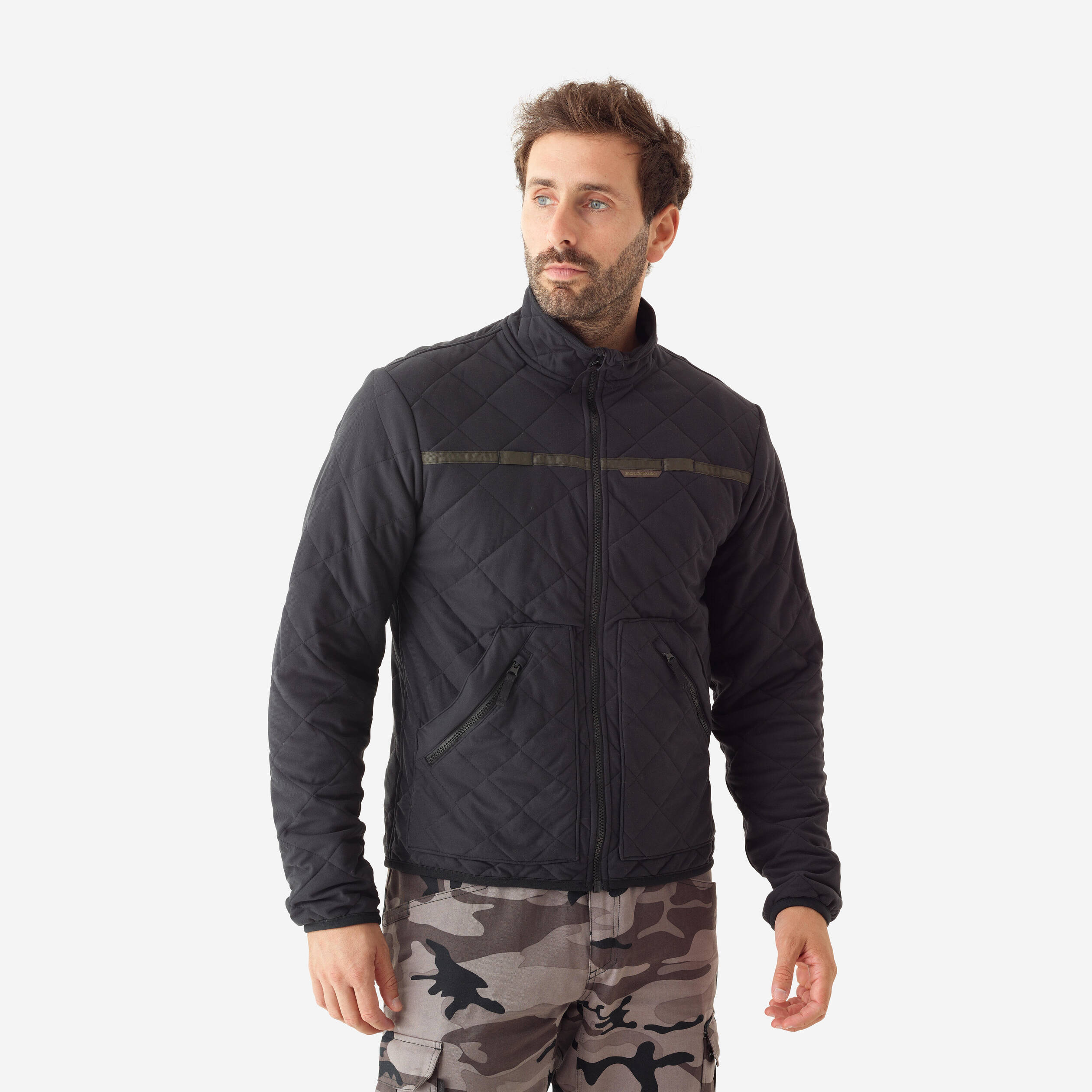 Mens Padded Jacket 500 - Black