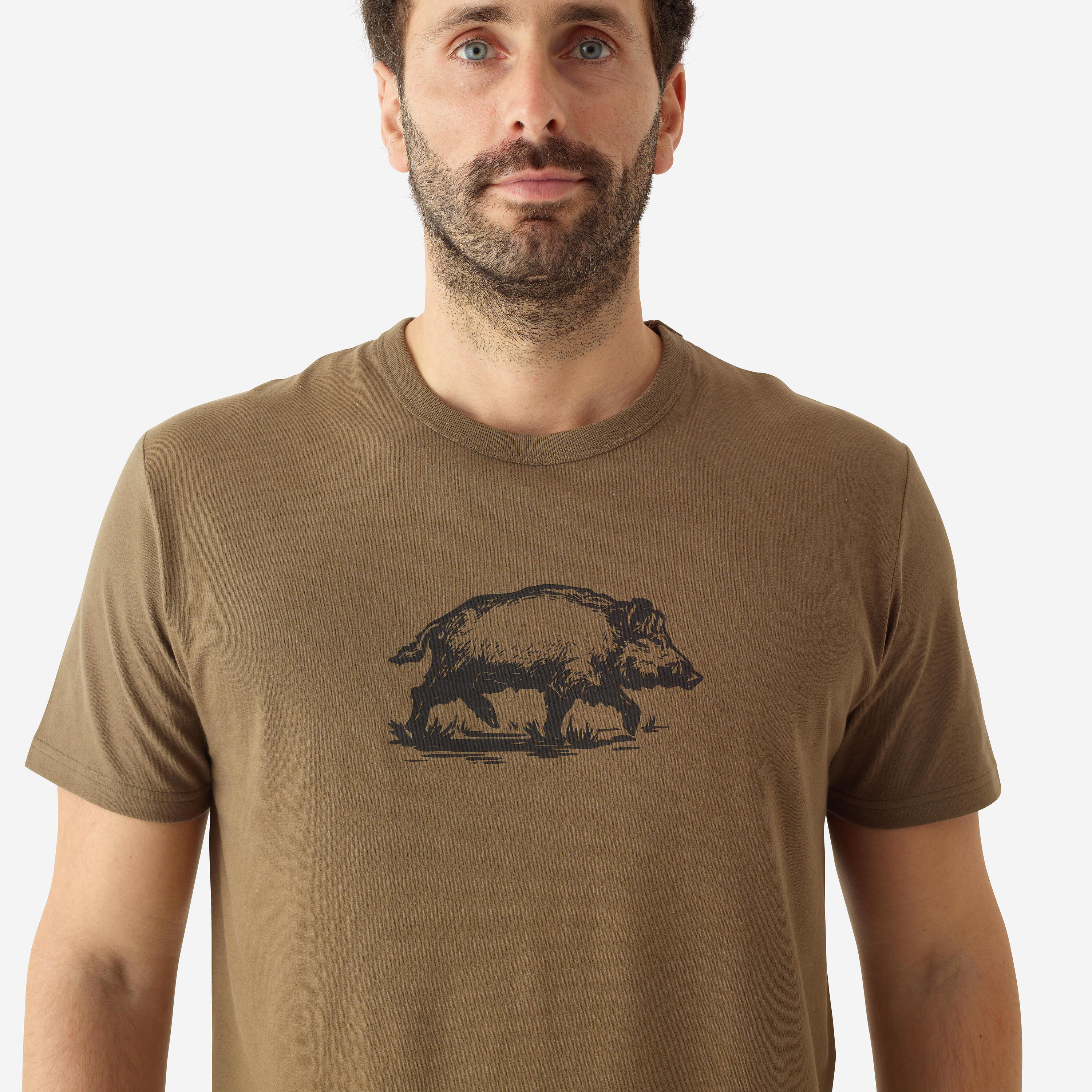 T-Shirt aus 100 % Baumwolle Wildschwein 4/4
