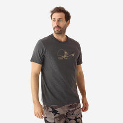 T-shirt en coton 100 bushcraft