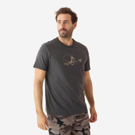 T-shirt en coton 100 bushcraft