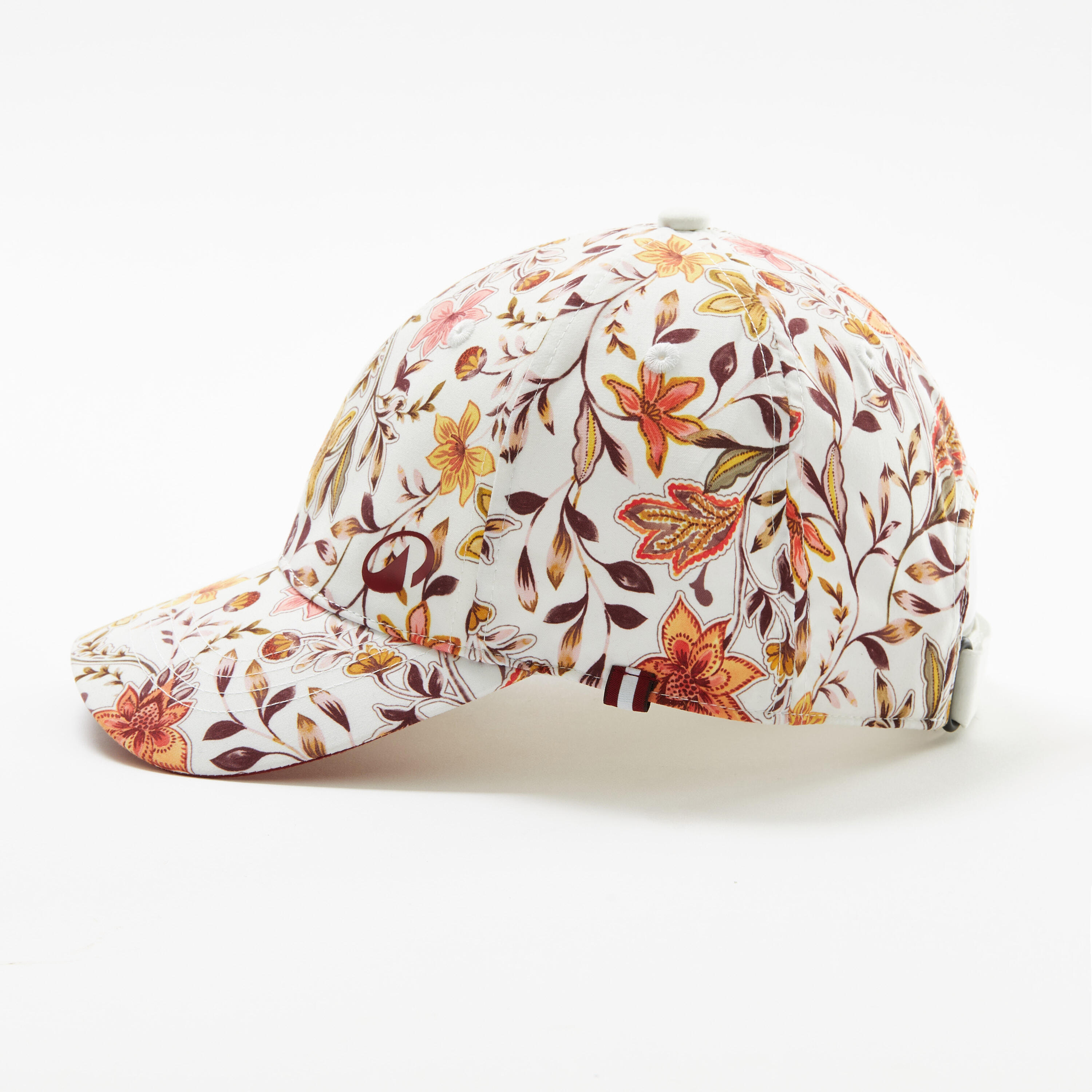 Tennis Cap Size 56 TC 500 - Beige Floral Print 2/6