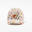CASQUETTE ARTENGO TC 500 BEIGE MOTIFS FLEURS T56