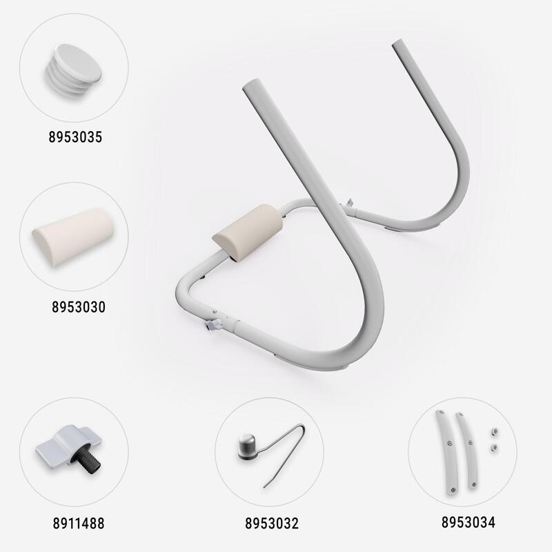 Spătar spumă de schimb pentru aparatul pentru exerciții abdominale Crunch roller