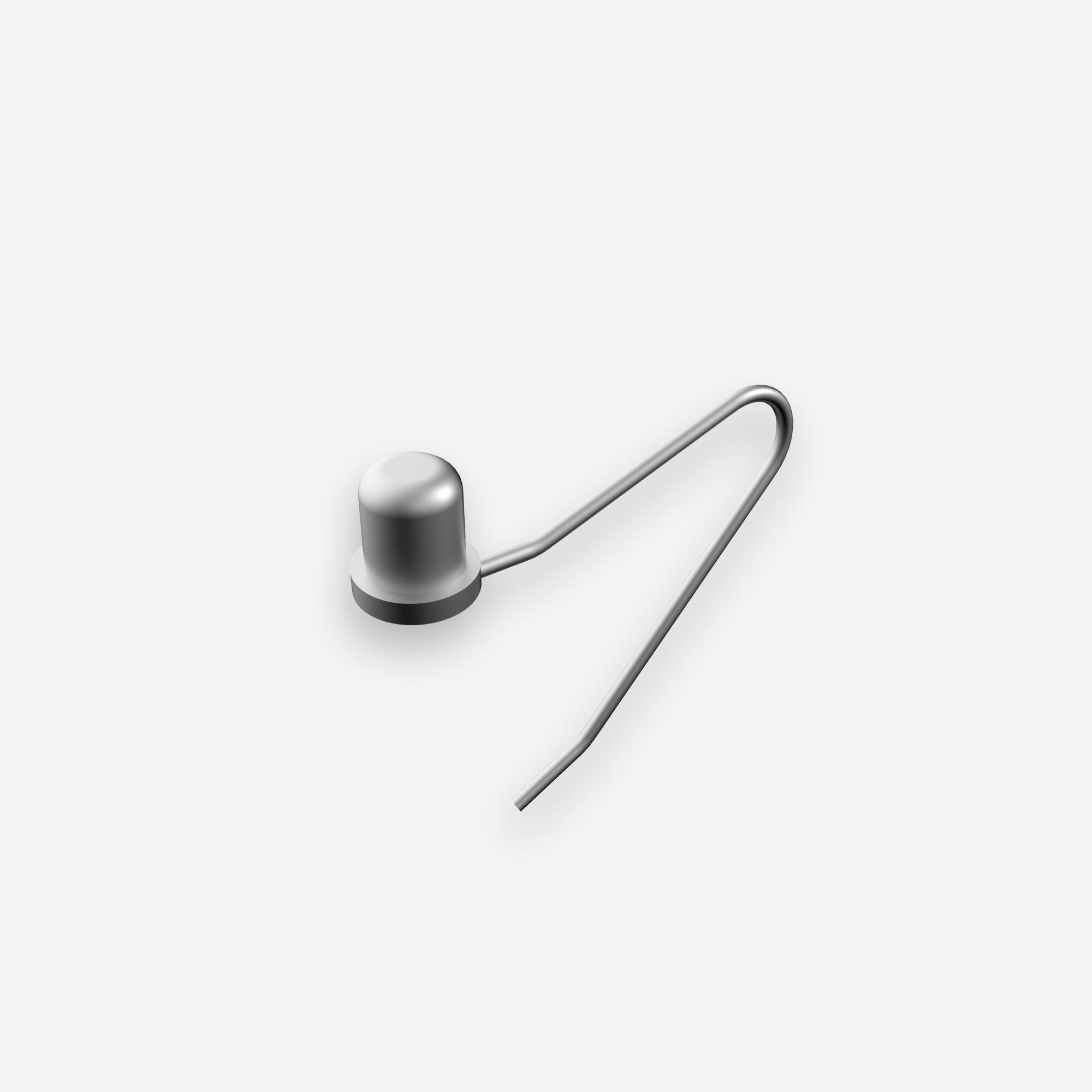 Goupille pushpin * 2, pièce détachée appareil à abdominaux, Crunch roller 2/4