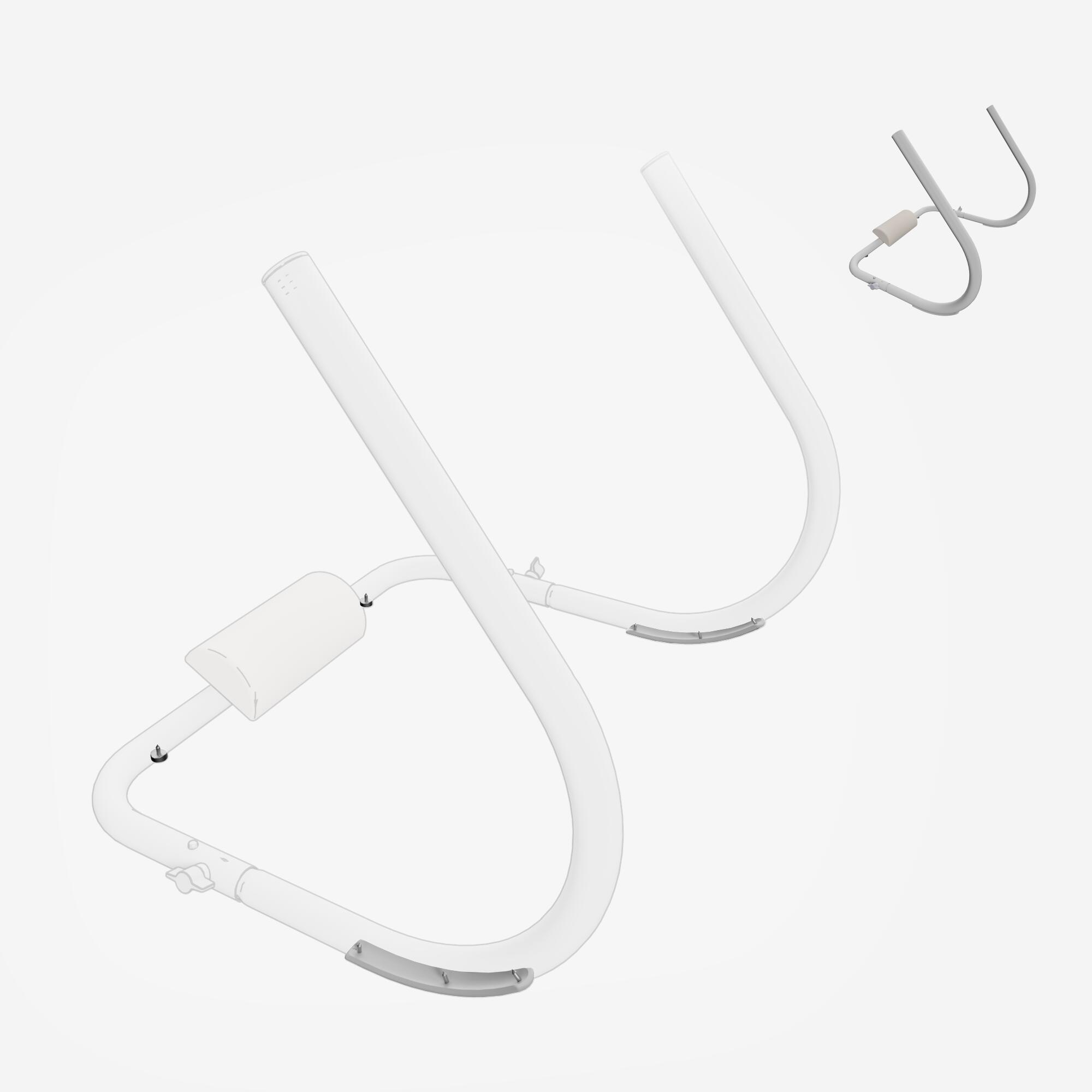 Kit anti-dérapant, pièce détachée appareil à abdominaux, Crunch roller 7/8