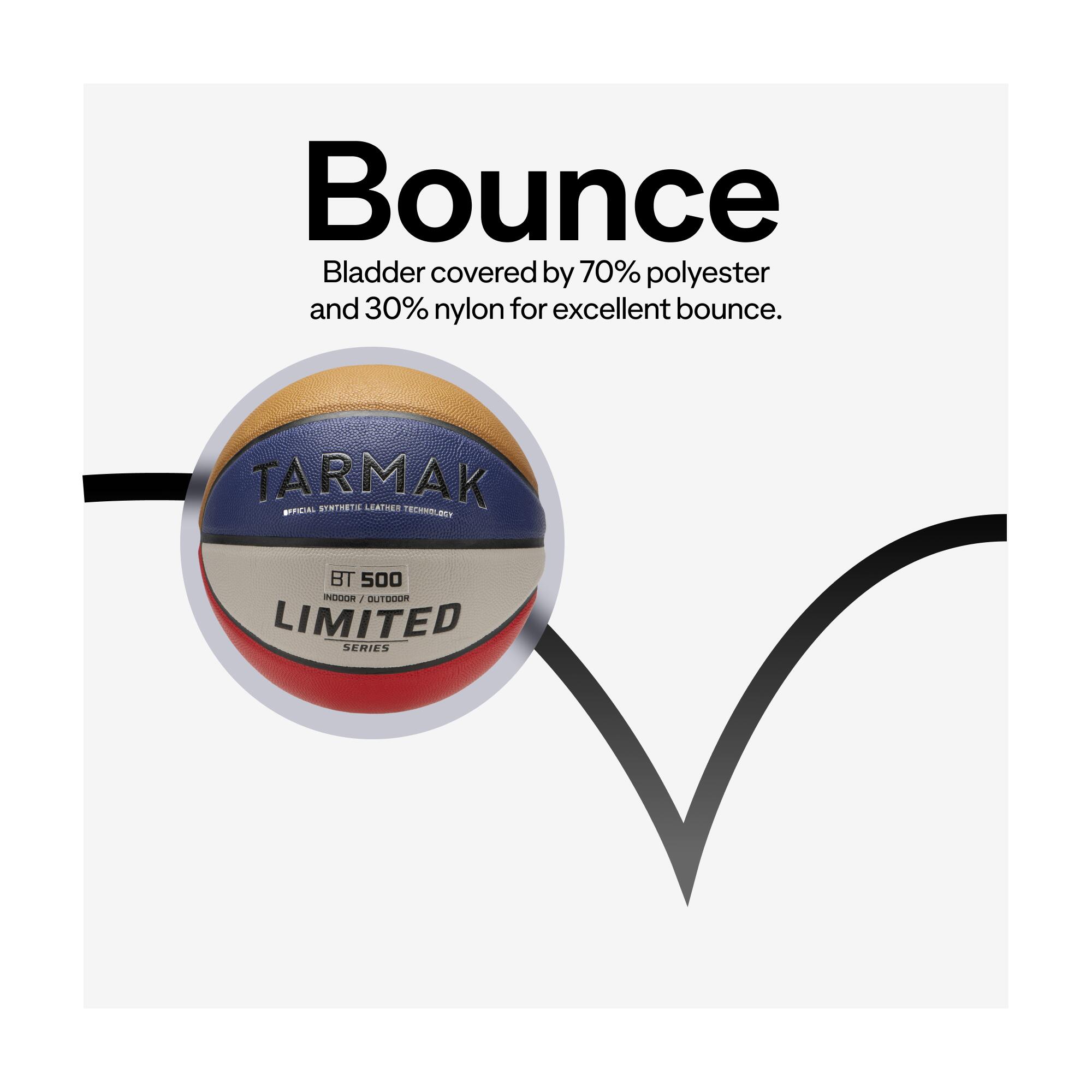 Pro Basketball Size 7 for Boys 13+ and Men Ltd Blue– Durable Indoor Outdoor