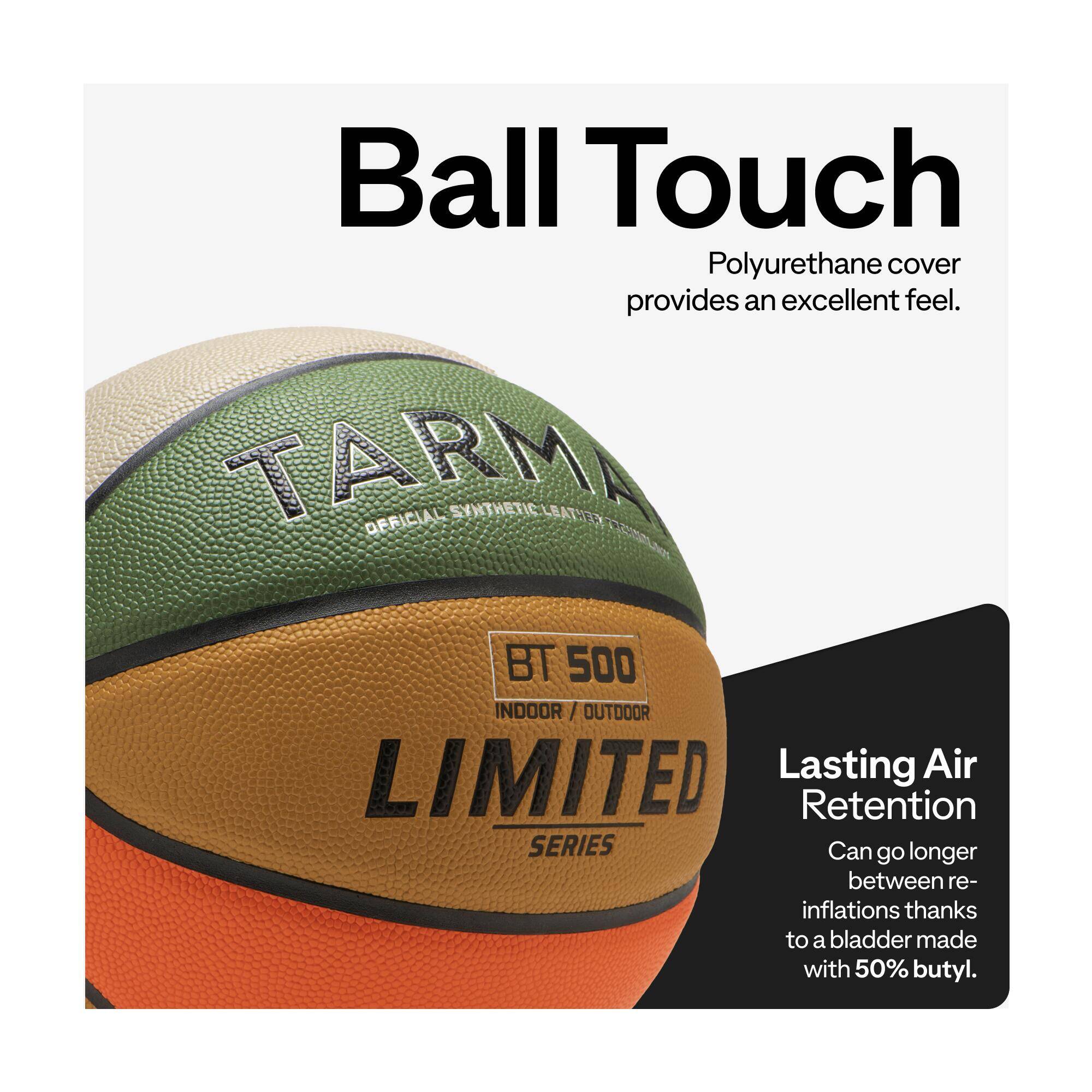 Pro Basketball Size 7 for Boys 13+ and Men Ltd Orange– Durable Indoor Outdoor -  4