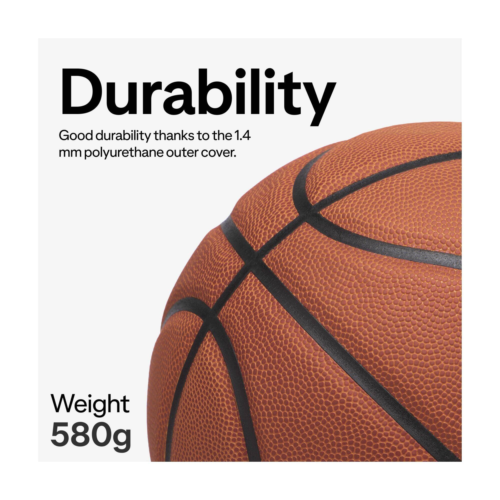 Pro Basketball Size 7 for Boys 13+ and Men – Durable Indoor Outdoor FIBA -  5