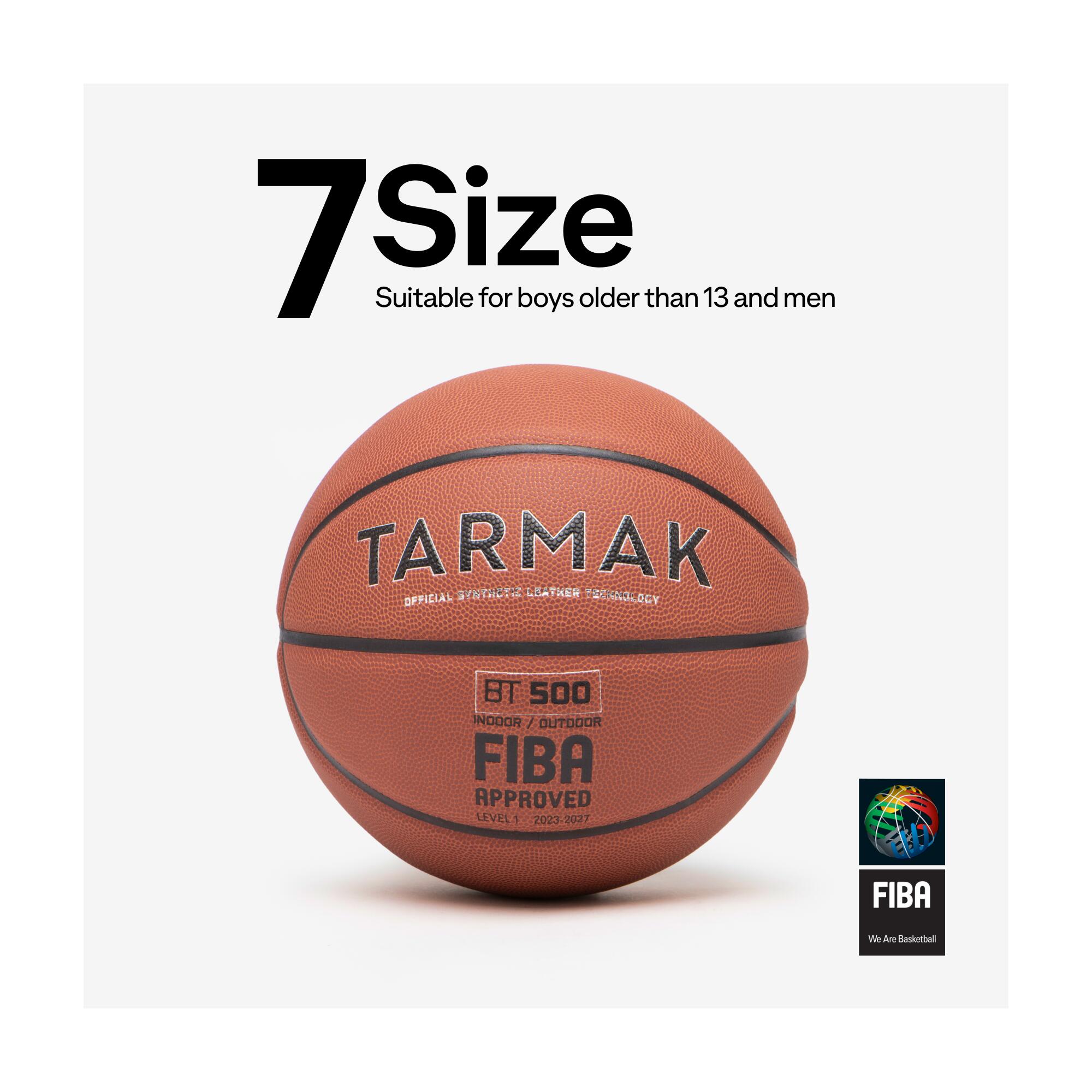 Pro Basketball Size 7 for Boys 13+ and Men – Durable Indoor Outdoor FIBA