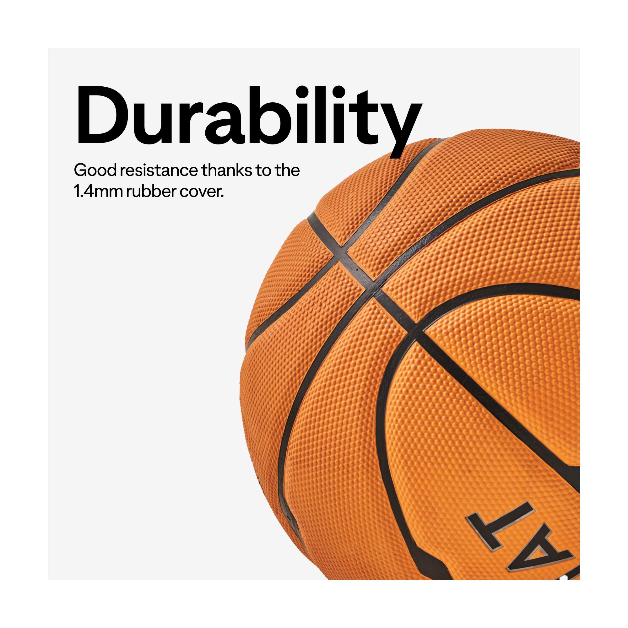 Durable Grip Size 7 Basketball for Boys 13+ and Men – Outdoor Indoor