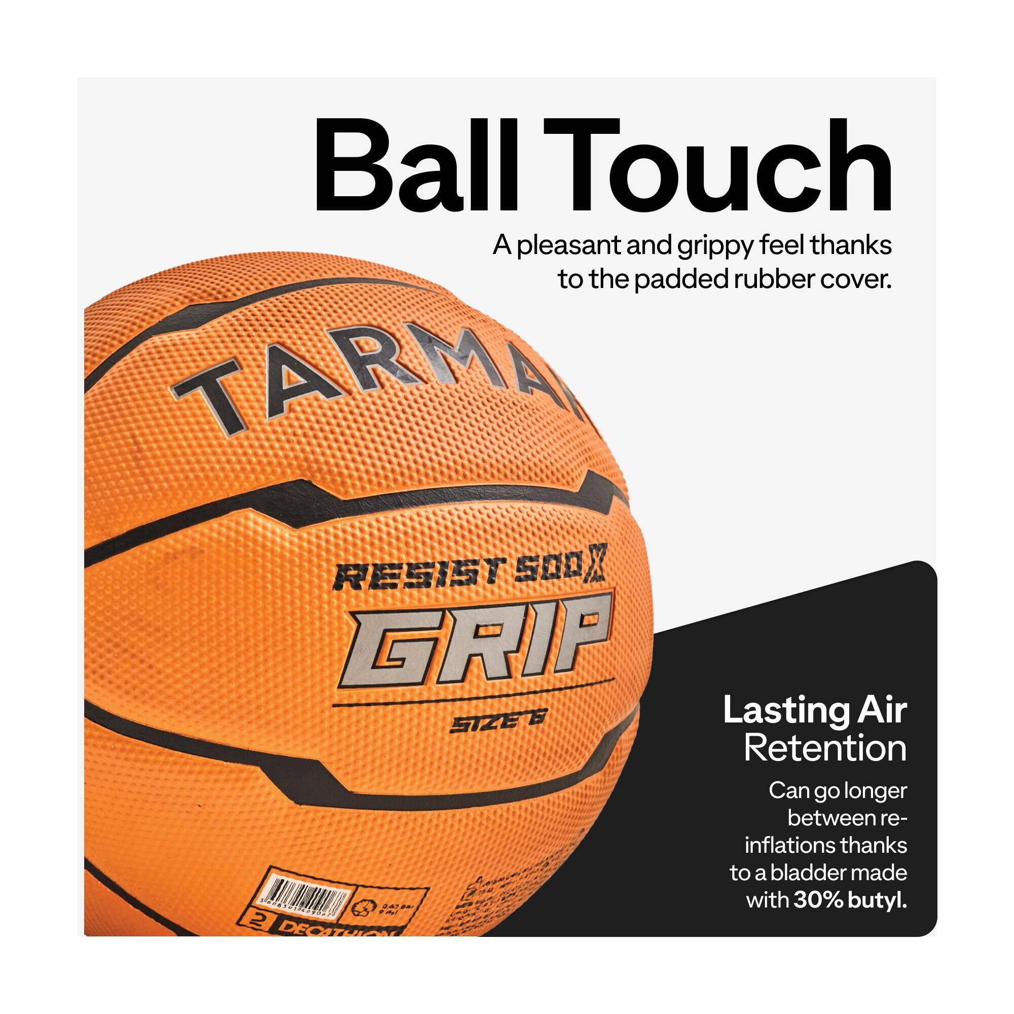 Size 6 Basketball - RESIST 500 GRIP -  3