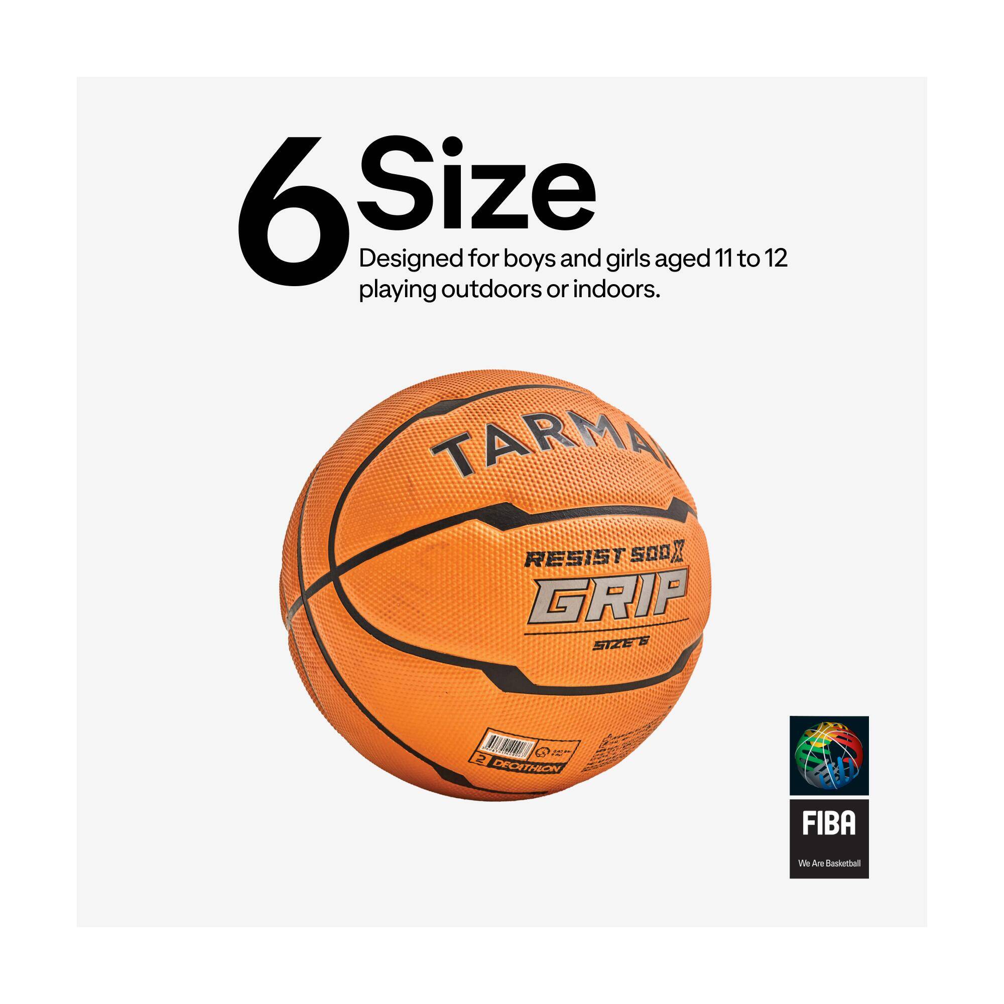 Size 6 Basketball - RESIST 500 GRIP -  2