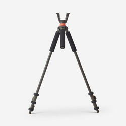 Canne de pirsch chasse silencieuse bipied 100 vert