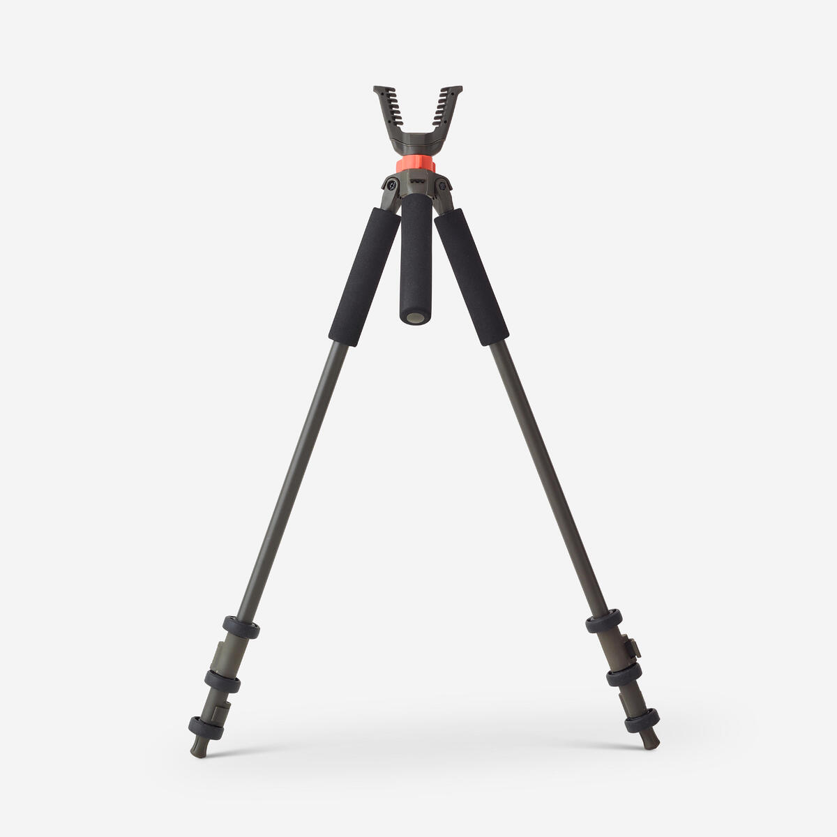 Canne de pirsch chasse silencieuse bipied 100 vert