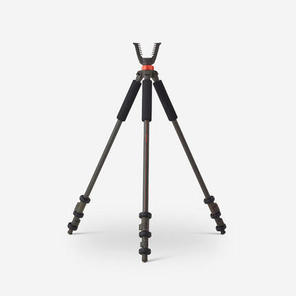 Canne de pirsch chasse silencieuse trépied 100 vert