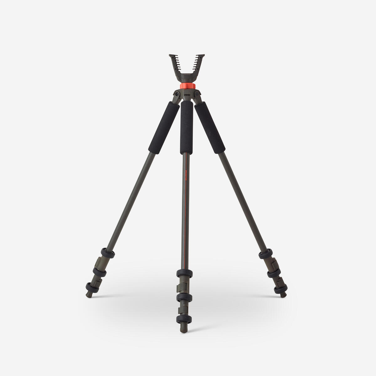 Canne de pirsch chasse silencieuse trépied 100 vert