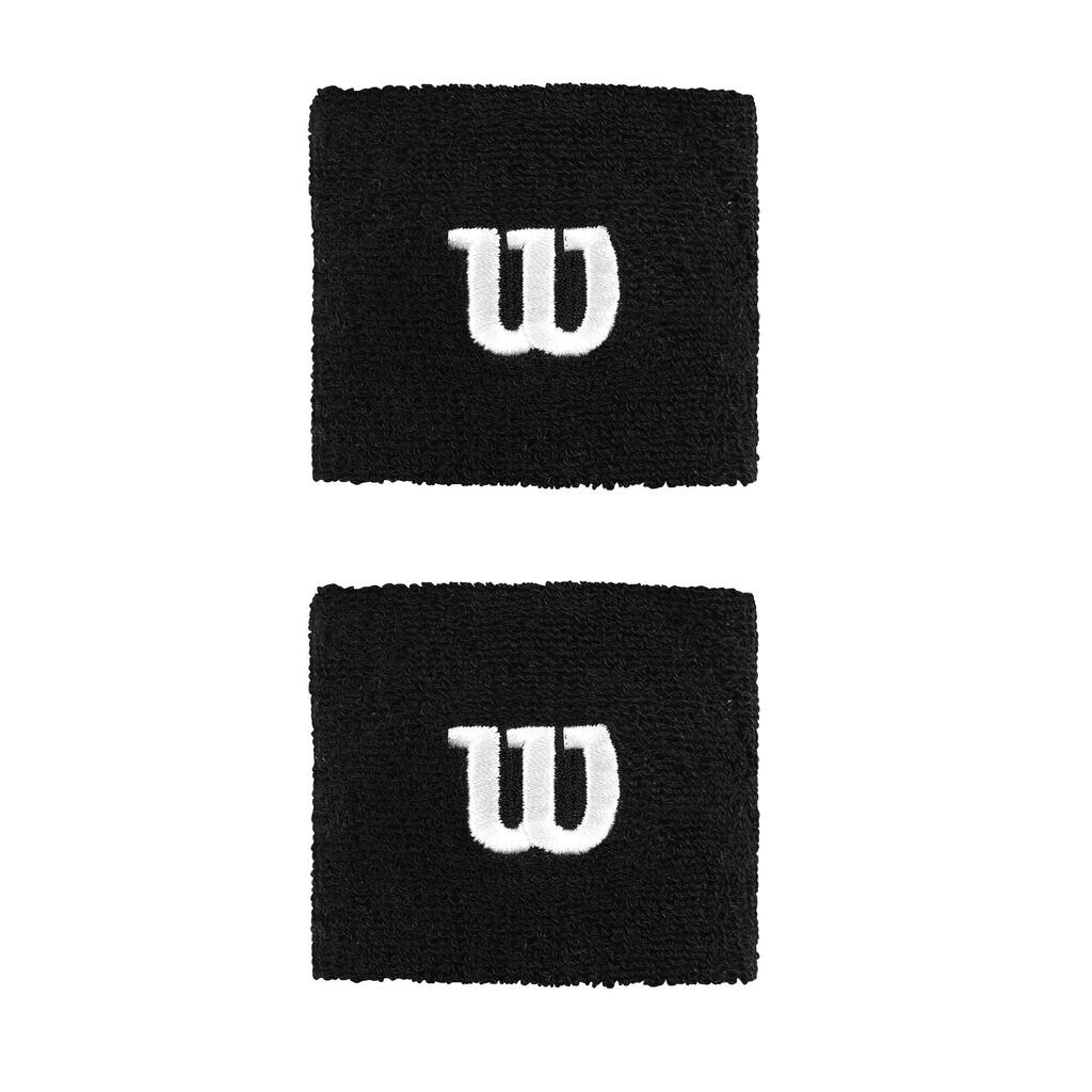 Muñequera unisex Adulto Wilson negra