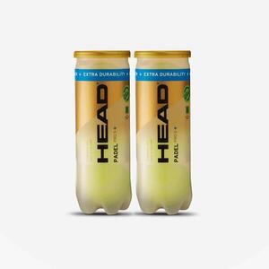 Bipack de 3 pelotas de pádel presurizadas - Head Padel Pro S +