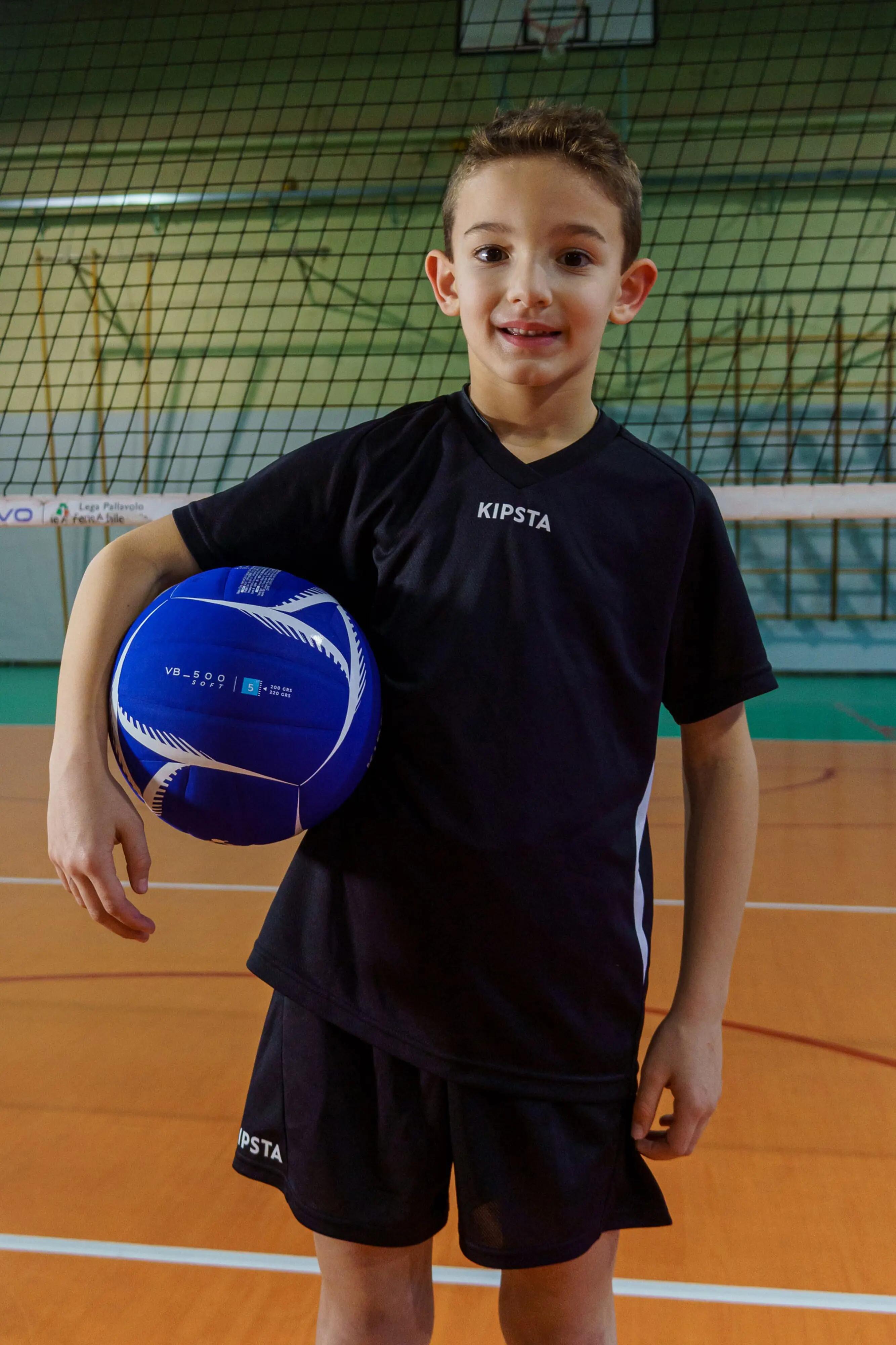 Minge Volei VB500 SOFT 200/220g Albastru și alb 16/24