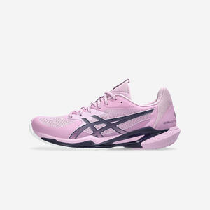 Zapatillas de tenis mujer Multipista - Asics Gel Solution Speed FF3 rosa verde