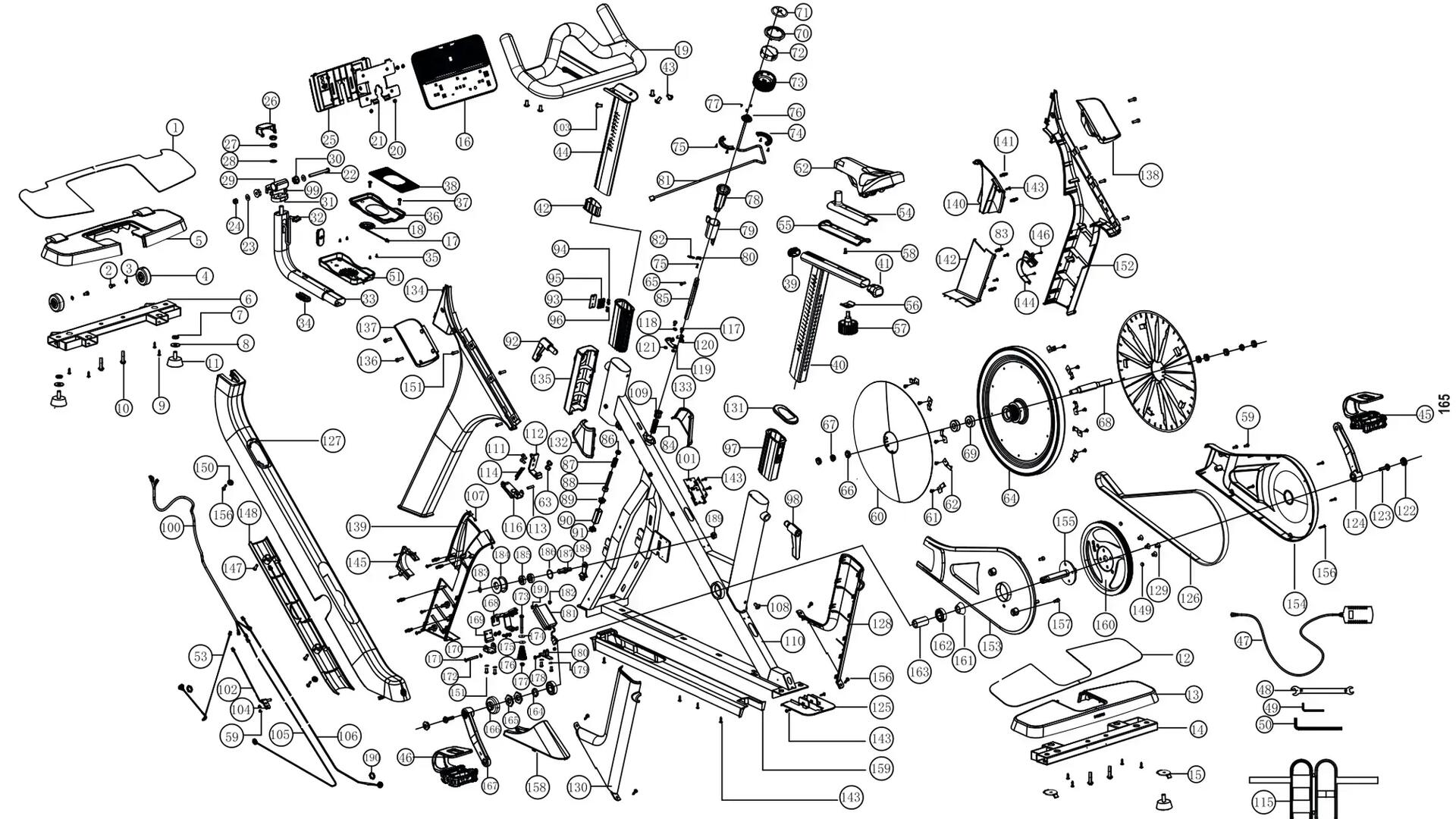 DOMYOS TRAINING BIKE (2024): notice, réparation : Instrukcja obsługi, naprawa