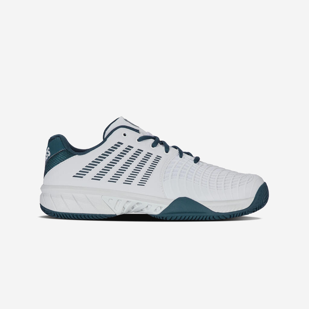 Men's Clay Court Tennis Shoes Express Light - White/Blue
