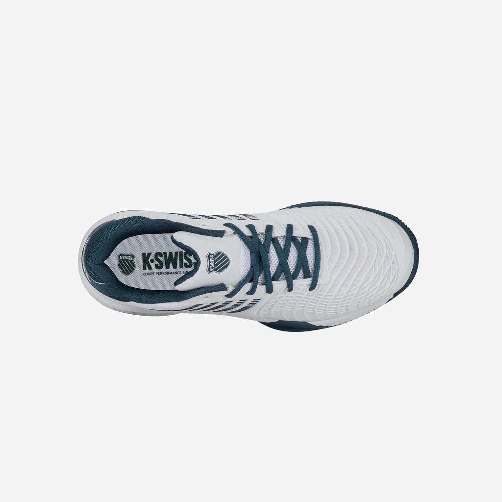 Men's Clay Court Tennis Shoes Express Light - White/Blue