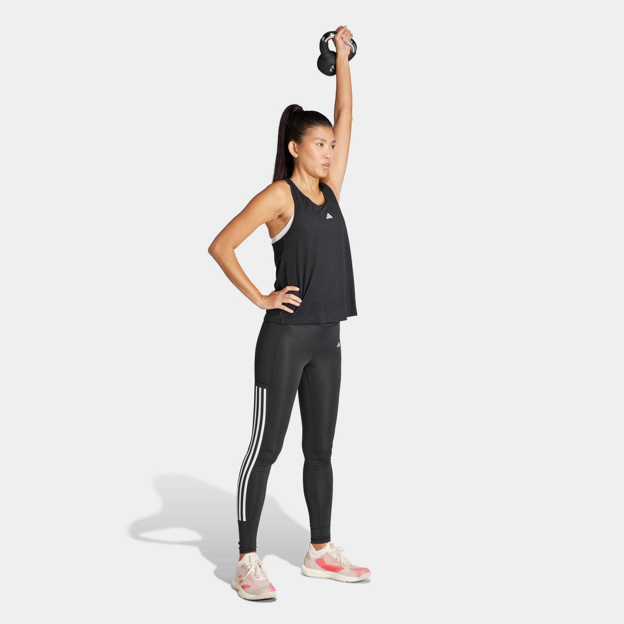 ADIDAS ADIDAS dámske tielko na fitness čierne M · záber 5