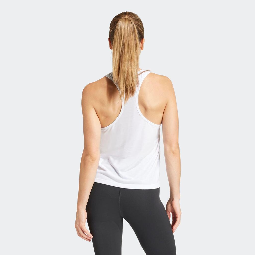 Women's Fitness Tank Top - White
