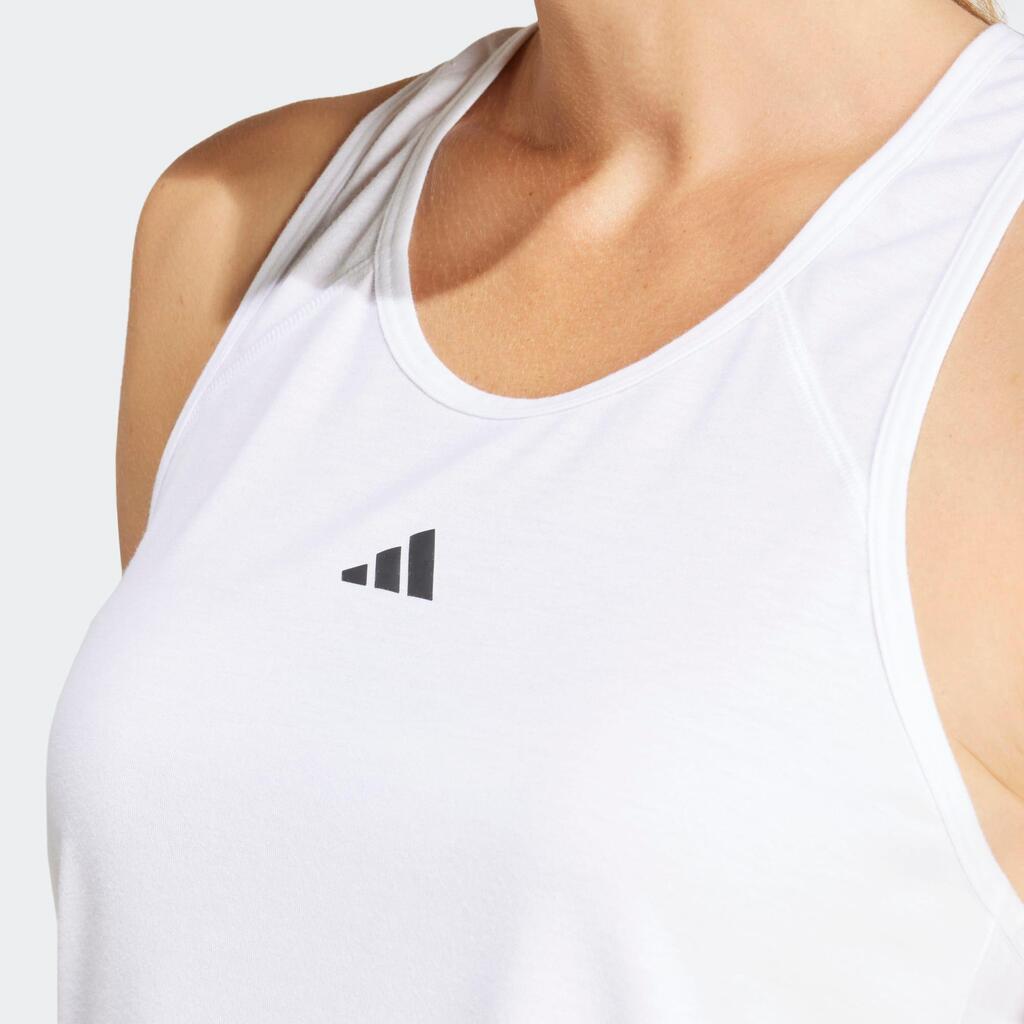 Women's Fitness Tank Top - White